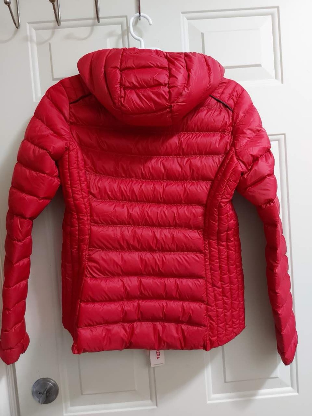 Red puffer jacket - Picture 2 of 2